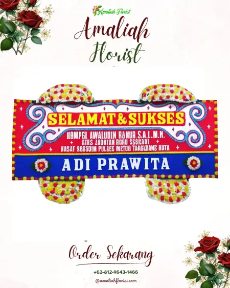 Papan Bunga Ucapan Selamat Cadassari